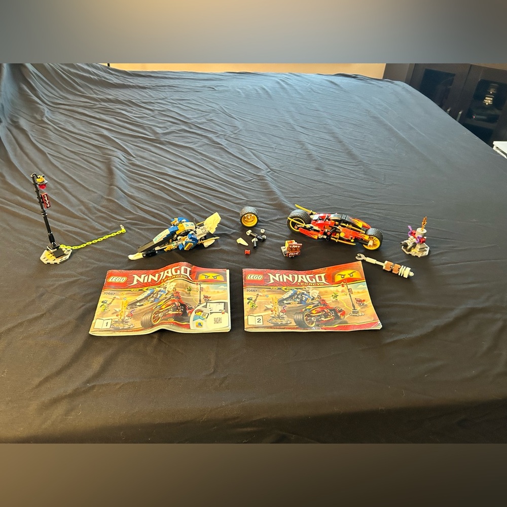 Lego Ninjago Rise of the Snakes - 70667- Incomplete